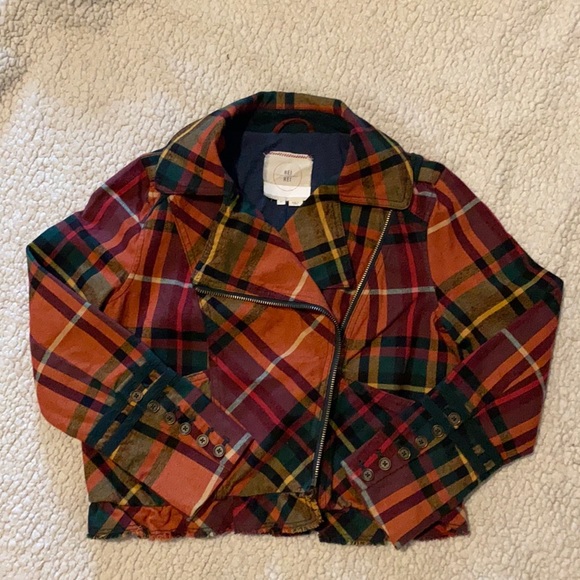 Plaid jacket🍁🧡🌻 - Picture 2 of 6